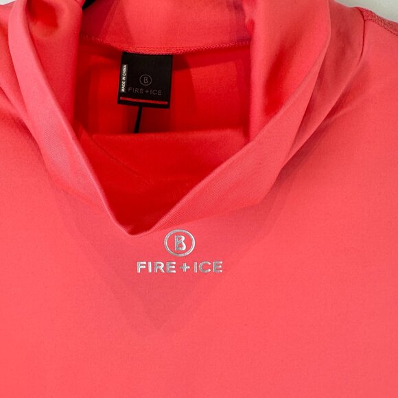NWT Bogner Fire & Ice Regan Top in Coral Pink - Picture 4 of 10